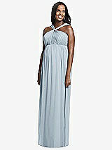 Front View Thumbnail - Mist Dessy Collection Maternity Bridesmaid Dress M431