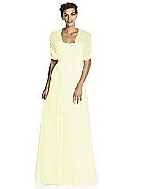 Alt View 3 Thumbnail - Butter Yellow After Six Bridesmaid Dress 6768