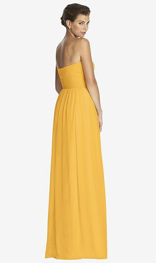 Back View - NYC Yellow After Six Bridesmaid Dress 6768