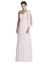 Alt View 2 Thumbnail - Suede Rose After Six Bridesmaid Dress 6768