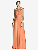 Front View Thumbnail - Sweet Melon After Six Bridesmaid Dress 6768