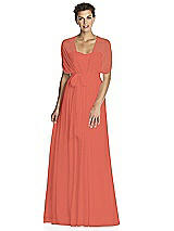 Alt View 3 Thumbnail - Amber Sunset After Six Bridesmaid Dress 6768