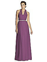 Alt View 1 Thumbnail - Aubergine After Six Bridesmaid Dress 6768