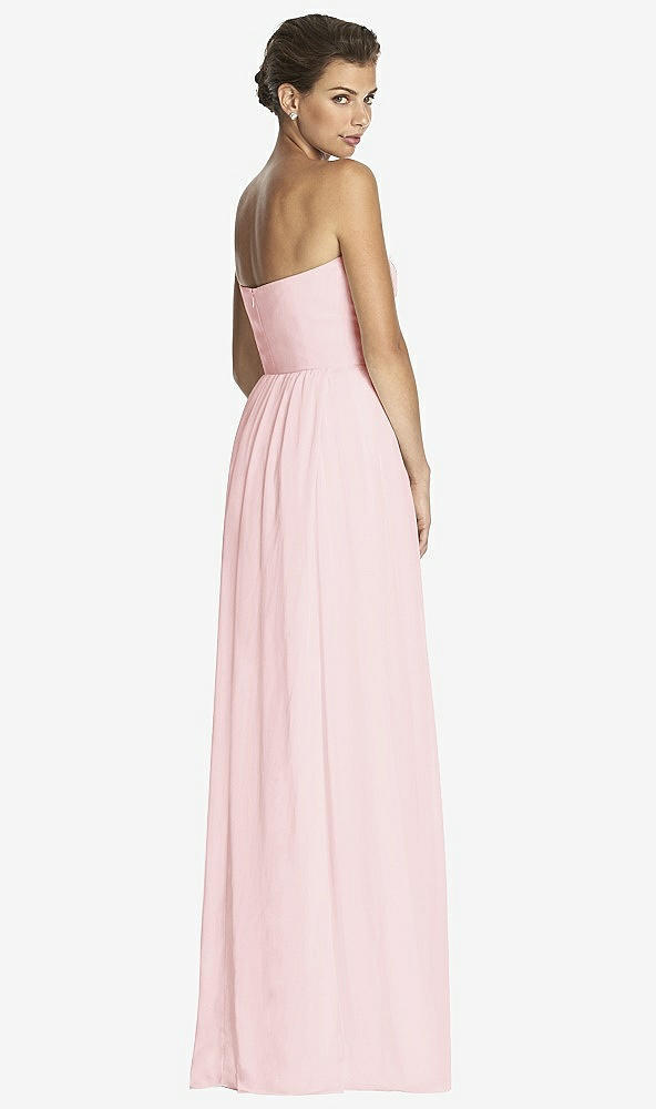 Back View - Ballet Pink After Six Bridesmaid Dress 6768