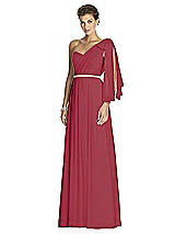 Alt View 2 Thumbnail - Burgundy After Six Bridesmaid Dress 6768