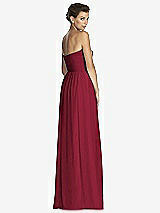 Rear View Thumbnail - Burgundy After Six Bridesmaid Dress 6768