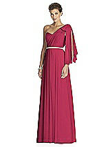 Alt View 2 Thumbnail - Cabernet After Six Bridesmaid Dress 6768