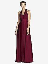 Front View Thumbnail - Cabernet After Six Bridesmaid Dress 6768