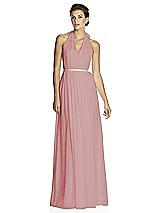 Alt View 1 Thumbnail - English Rose After Six Bridesmaid Dress 6768