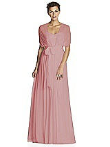 Alt View 3 Thumbnail - English Rose After Six Bridesmaid Dress 6768