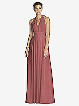 Front View Thumbnail - English Rose After Six Bridesmaid Dress 6768