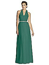 Alt View 1 Thumbnail - Hunter Green After Six Bridesmaid Dress 6768