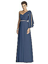 Alt View 2 Thumbnail - Midnight Navy After Six Bridesmaid Dress 6768