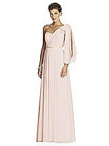 Alt View 2 Thumbnail - Neu Nude After Six Bridesmaid Dress 6768