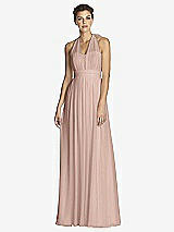 Front View Thumbnail - Neu Nude After Six Bridesmaid Dress 6768