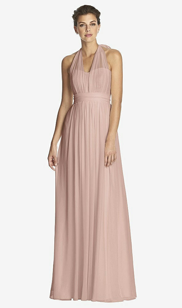 Front View - Neu Nude After Six Bridesmaid Dress 6768