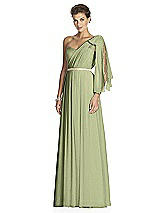 Alt View 2 Thumbnail - Olive Green After Six Bridesmaid Dress 6768