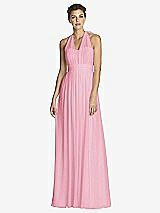 Front View Thumbnail - Peony Pink After Six Bridesmaid Dress 6768