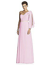 Alt View 2 Thumbnail - Powder Pink After Six Bridesmaid Dress 6768