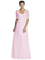 Alt View 3 Thumbnail - Powder Pink After Six Bridesmaid Dress 6768