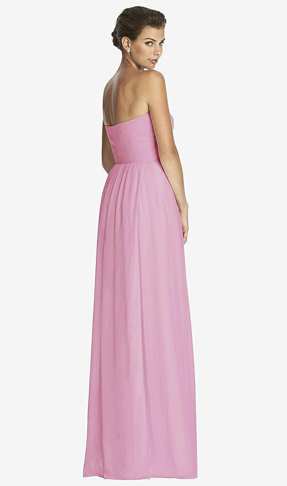 Back View - Powder Pink After Six Bridesmaid Dress 6768