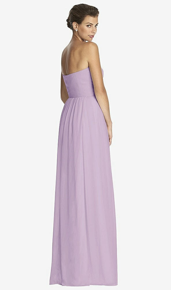 Back View - Pale Purple After Six Bridesmaid Dress 6768