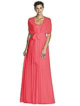 Alt View 3 Thumbnail - Parisian Red After Six Bridesmaid Dress 6768