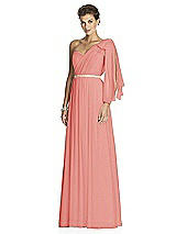 Alt View 2 Thumbnail - Coral Pink After Six Bridesmaid Dress 6768