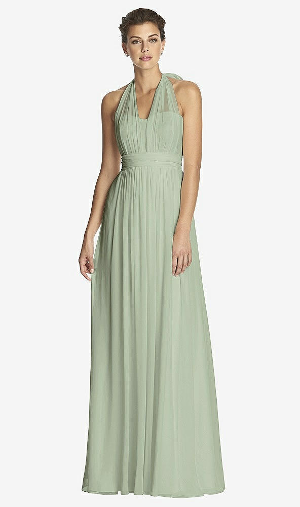 Front View - Sage After Six Bridesmaid Dress 6768