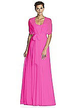 Alt View 3 Thumbnail - Think Pink After Six Bridesmaid Dress 6768