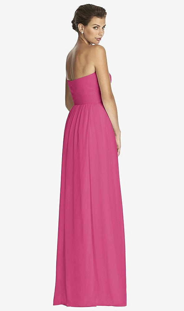 Back View - Tea Rose After Six Bridesmaid Dress 6768