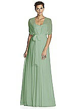 Alt View 3 Thumbnail - Vineyard Green After Six Bridesmaid Dress 6768