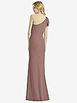 Alt View 2 Thumbnail - Sienna Bowed One-Shoulder Trumpet Gown