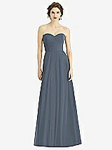 Front View Thumbnail - Silverstone Strapless Sweetheart Gown with Optional Straps