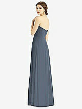 Rear View Thumbnail - Silverstone Strapless Sweetheart Gown with Optional Straps