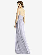 Rear View Thumbnail - Silver Dove V-Neck Blouson Bodice Chiffon Maxi Dress