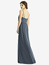 Rear View Thumbnail - Silverstone V-Neck Blouson Bodice Chiffon Maxi Dress