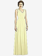 Front View Thumbnail - Butter Yellow Dessy Bridesmaid Dress 3005