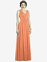 Front View Thumbnail - Sweet Melon Dessy Bridesmaid Dress 3005