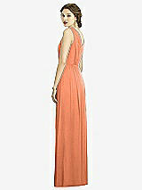 Rear View Thumbnail - Sweet Melon Dessy Bridesmaid Dress 3005