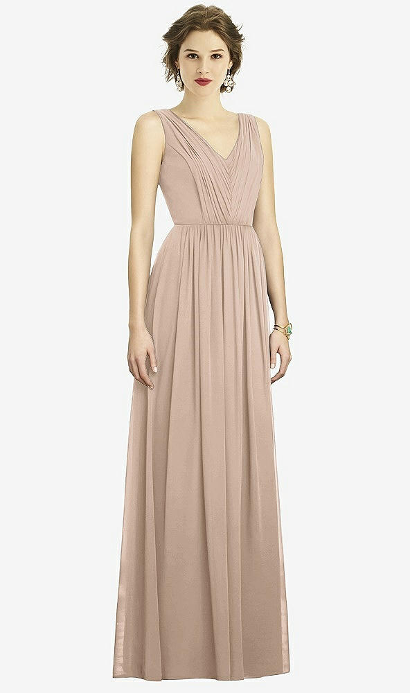 Front View - Topaz Dessy Bridesmaid Dress 3005