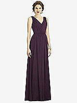 Front View Thumbnail - Aubergine Dessy Bridesmaid Dress 3005