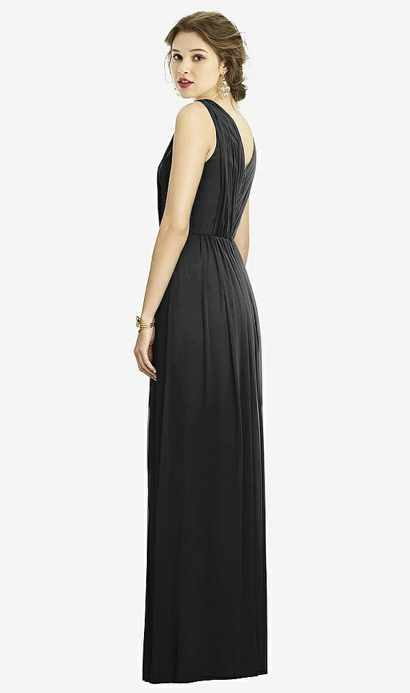 Back View - Black Dessy Bridesmaid Dress 3005