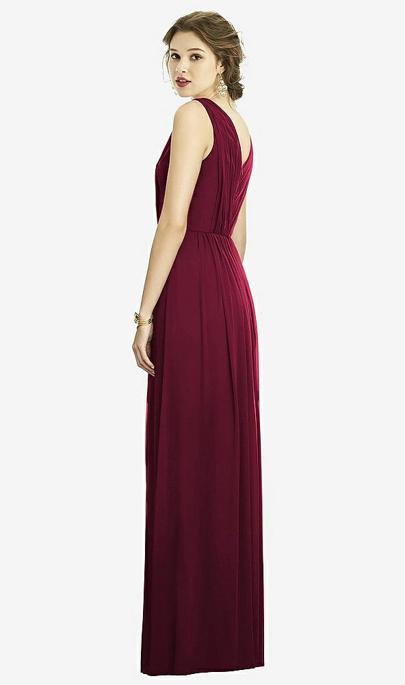 Back View - Cabernet Dessy Bridesmaid Dress 3005