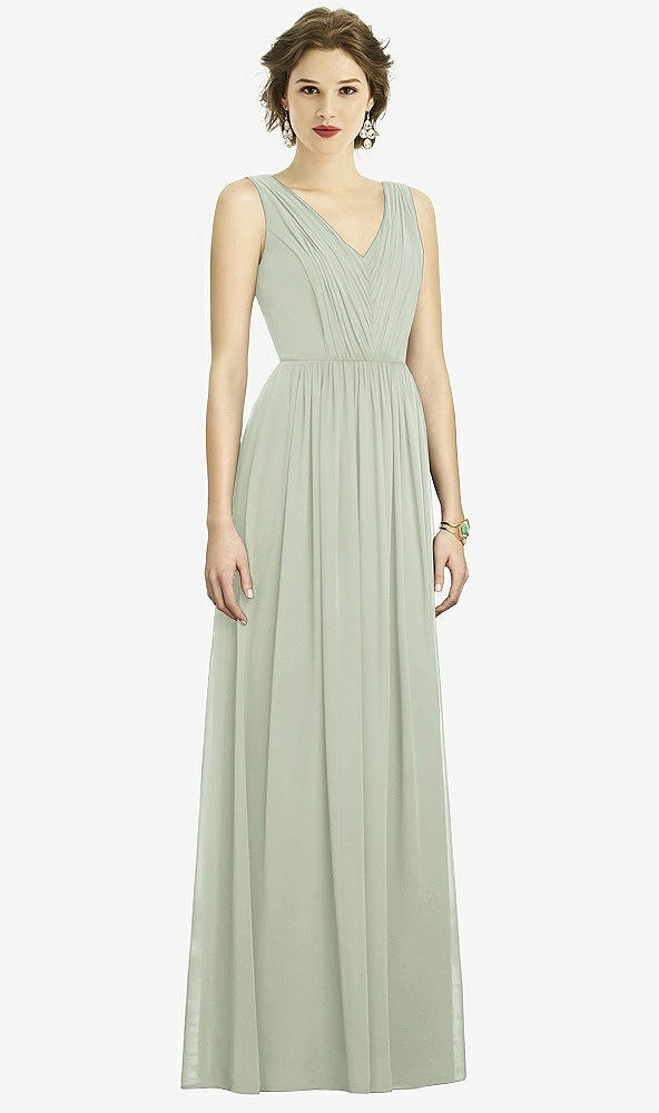 Front View - Celadon Dessy Bridesmaid Dress 3005