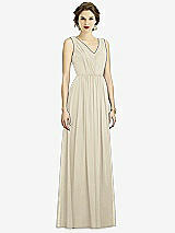 Front View Thumbnail - Champagne Dessy Bridesmaid Dress 3005