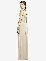 Rear View Thumbnail - Champagne Dessy Bridesmaid Dress 3005