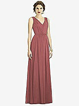 Front View Thumbnail - English Rose Dessy Bridesmaid Dress 3005