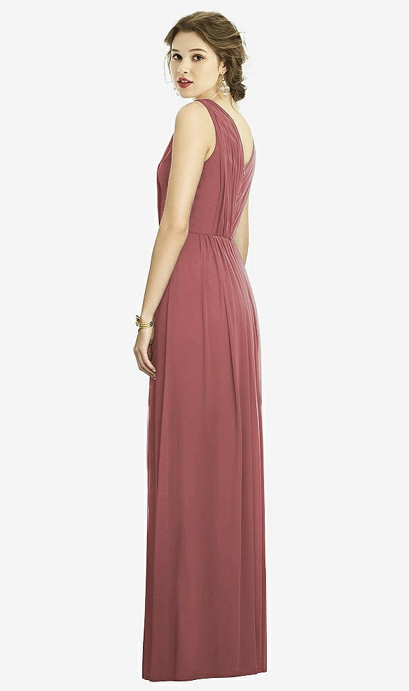 Back View - English Rose Dessy Bridesmaid Dress 3005