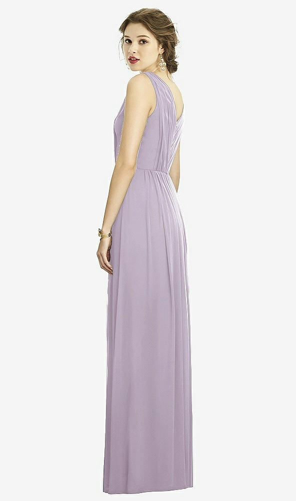 Back View - Lilac Haze Dessy Bridesmaid Dress 3005